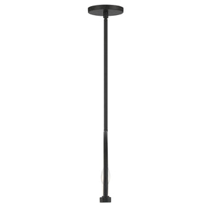 Abbottt 8 Light Black Linear Chandelier