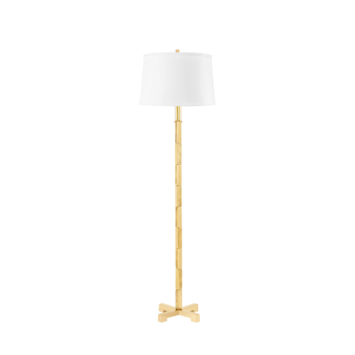 Floor Lamp (Lamp Only) in Brass | Albite Collection | Villa & House