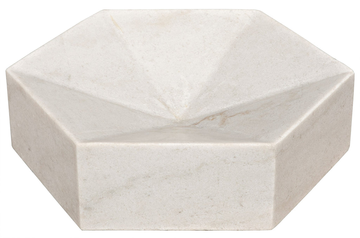 Noir Conda Tray - White Stone