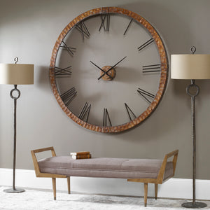 Amarion 60" Copper Wall Clock