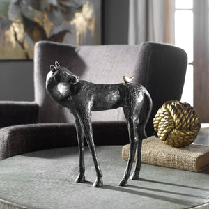 Hello Friend Horse Sculpture