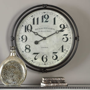 Nakul Industrial Wall Clock