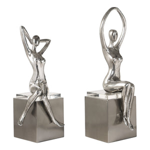 Jaylene Silver Sculptures, S/2