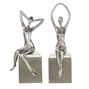 Jaylene Silver Sculptures, S/2