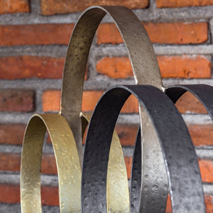 Adilynn Iron Ring Sculpture
