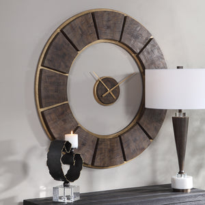 Kerensa Wooden Wall Clock