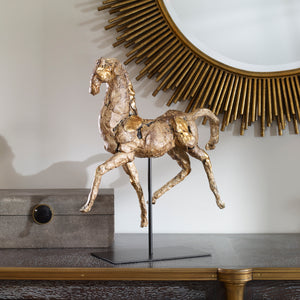 Caballo Dorado Horse Sculpture