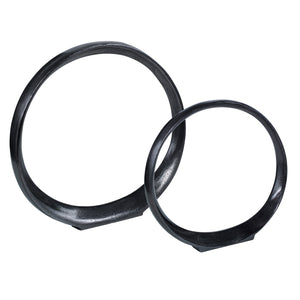 Orbits Black Ring Sculptures, S/2