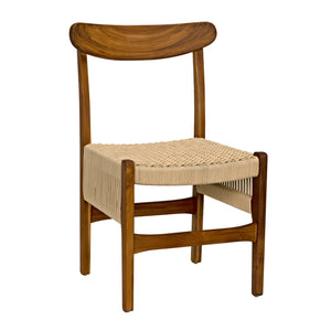 Shagira Chair - Teak with Woven Rope