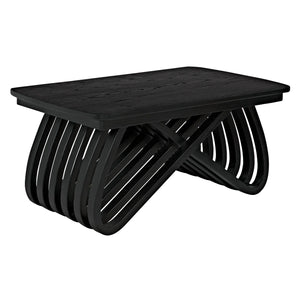 Infinity Coffee Table - Charcoal Black