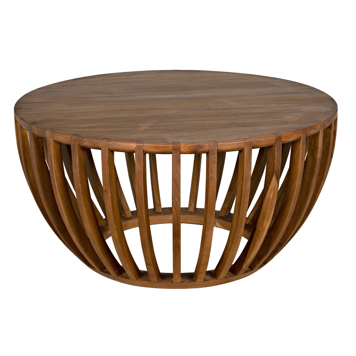 Francis Coffee Table - Clear Coat Flat