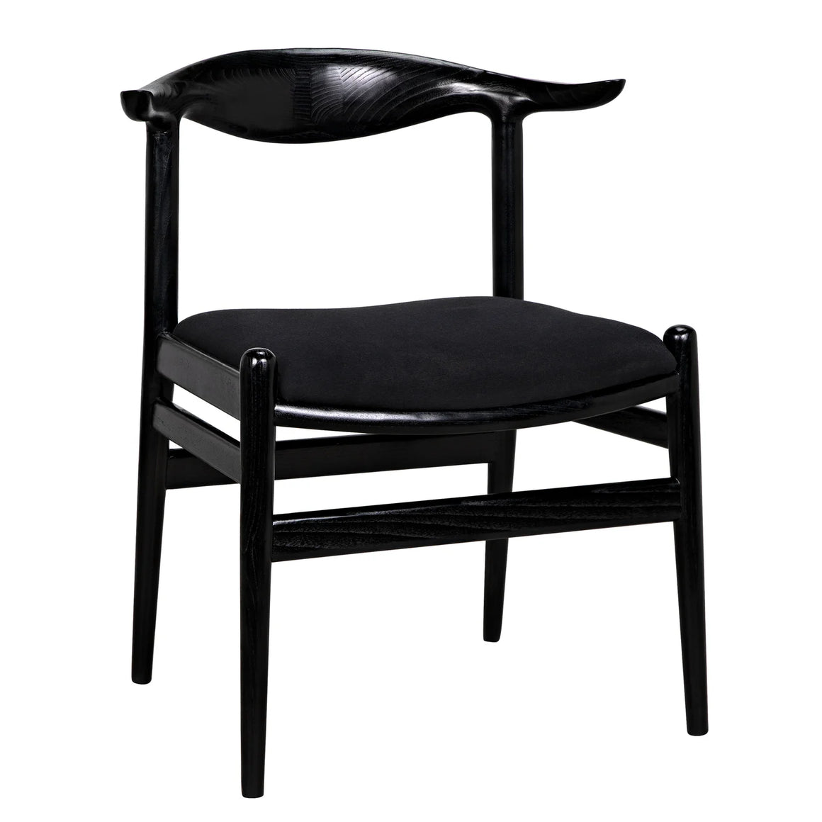 Boone Chair - Charcoal Black