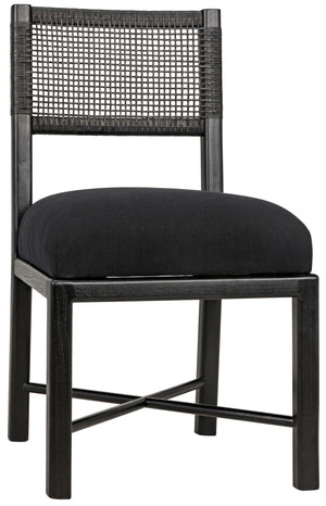 Noir Lobos Chair - Charcoal Black