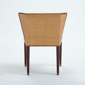 Small Wing Chair - Gold Velvet