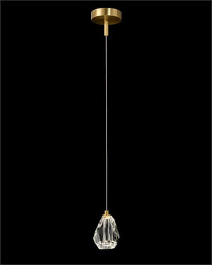 Faceted Chunk Crystal Single Droplight