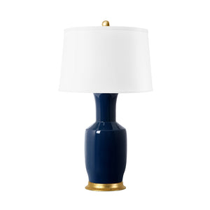 Lamp (Base Only) in Navy Blue | Alia Collection | Villa & House