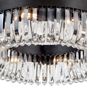 Alister 8 Light Charcoal Bronze Ceiling Mount