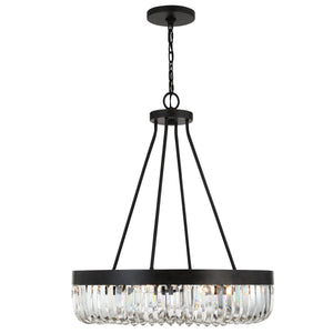Alister 10 Light Charcoal Bronze Chandelier