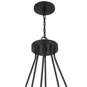 Alister 26 Light Charcoal Bronze Chandelier