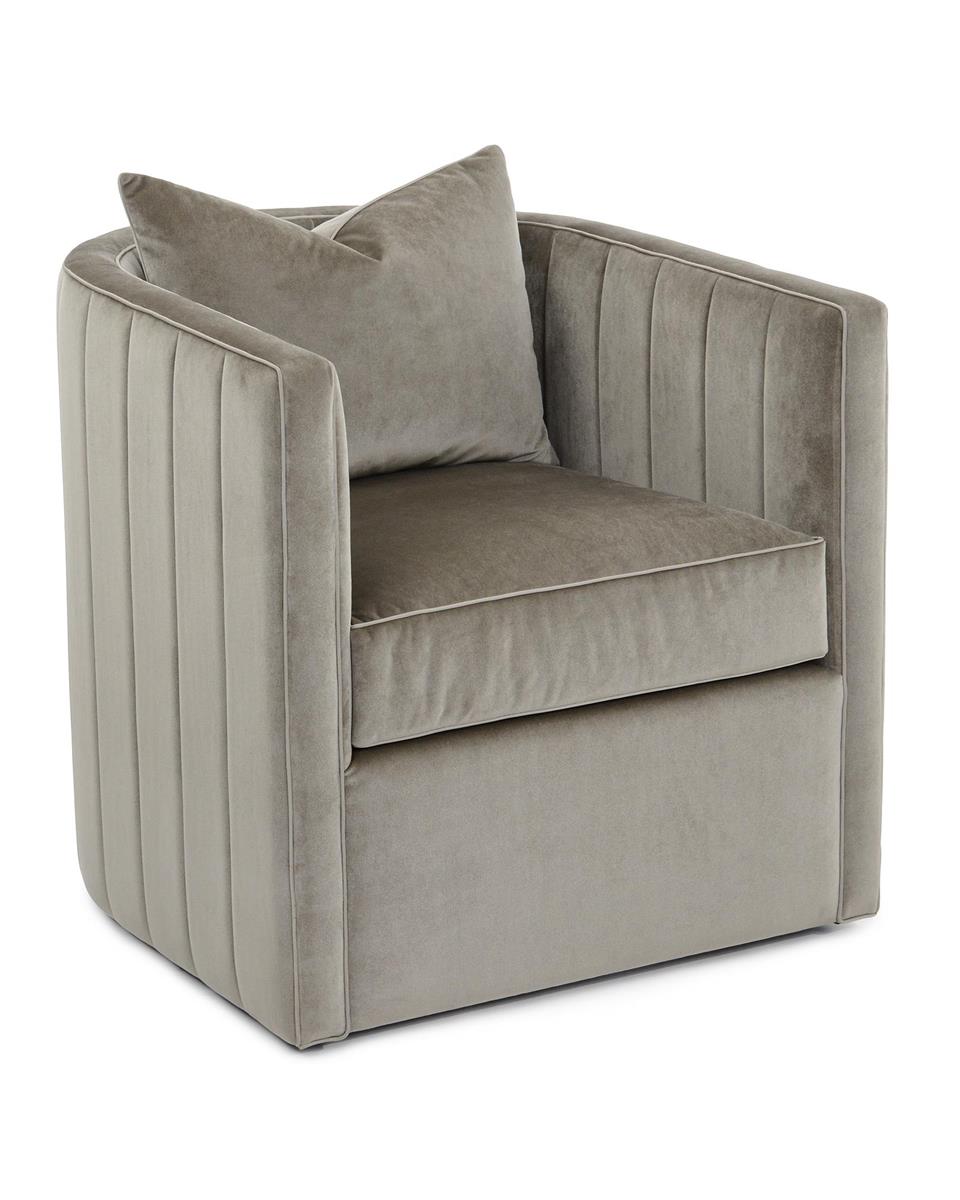 Giacosa Swivel Club Chair