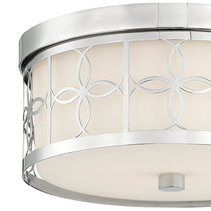 Anniversary 2 Light Polished Nickel Ceiling Mount