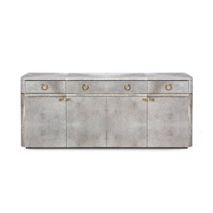 3-Drawer & 4-Door Cabinet in Gray | Andre Collection | Villa & House