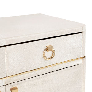 3-Drawer & 4-Door Cabinet in White | Andre Collection | Villa & House