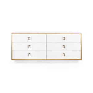 Extra Large 6-Drawer in White | Ansel Collection | Villa & House