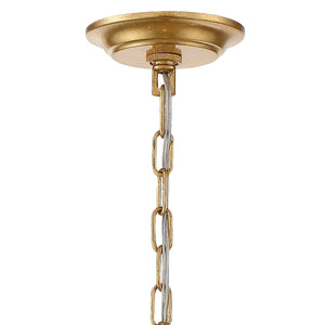 Arcadia 5 Light Antique Gold Chandelier