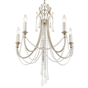 Arcadia 5 Light Antique Gold Chandelier