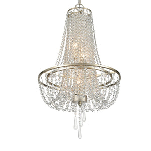 Arcadia 4 Light Antique Gold Chandelier