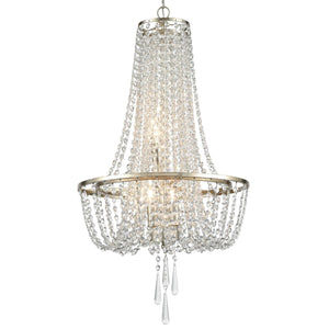 Arcadia 4 Light Antique Gold Chandelier