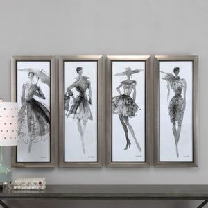 Fashion Sketchbook Art, S/4