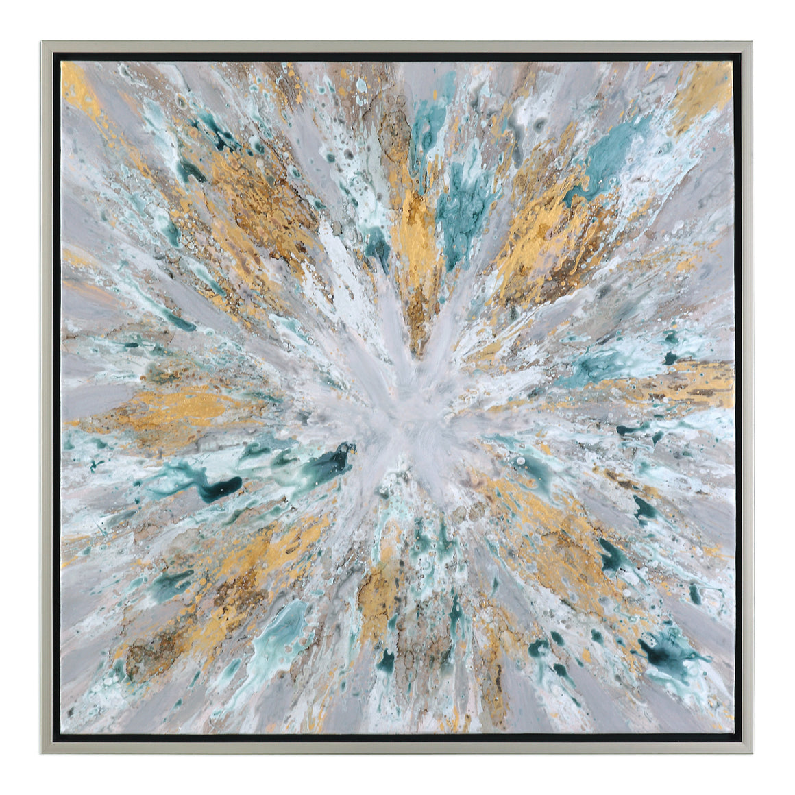 Exploding Star Modern Abstract Art