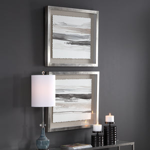 Neutral Landscape Framed Prints, Set/2