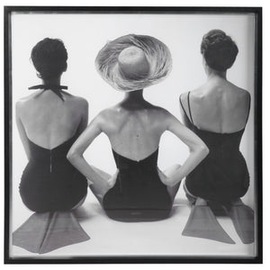 Ladies' Swimwear, 1959 Fashion Print