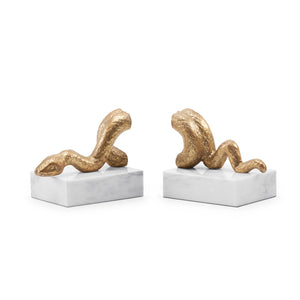 Bookbends  in Gold | ASP Collection | Villa & House