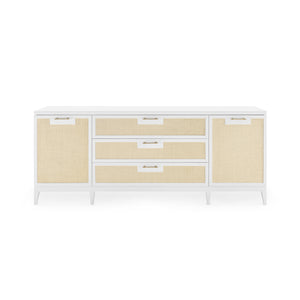 3-Drawer & 2-Door Cabinet in White | Astor Collection | Villa & House
