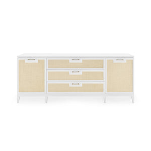 3-Drawer & 2-Door Cabinet in White | Astor Collection | Villa & House