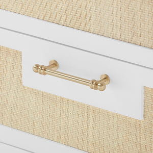 3-Drawer & 2-Door Cabinet in White | Astor Collection | Villa & House