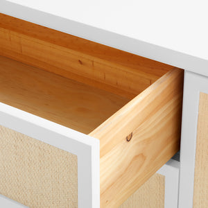 3-Drawer & 2-Door Cabinet in White | Astor Collection | Villa & House