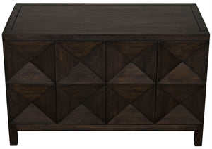 Quadrant 2 Door Sideboard - Ebony Walnut