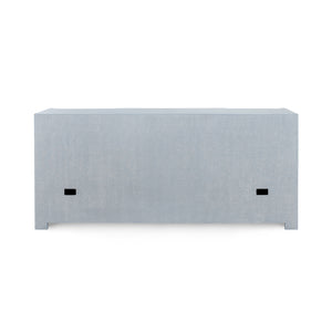 3-Drawer & 2-Door Cabinet in Gray Lacquered | Audrey Collection | Villa & House