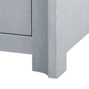 3-Drawer & 2-Door Cabinet in Gray Lacquered | Audrey Collection | Villa & House
