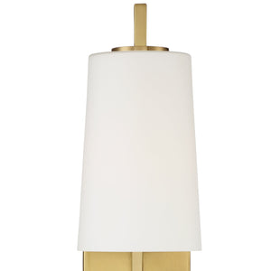 Avon 1 Light Aged Brass Wall Mount
