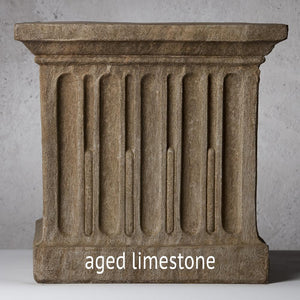 Cast Stone Tabletop Cascade Fountain - Alpine Stone (Additional Patinas Available)