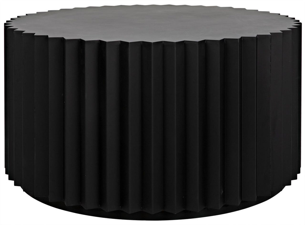 Stern Coffee Table - Black Metal