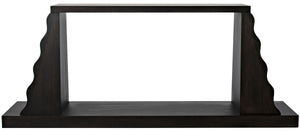 Aurora Console - Ebony Walnut