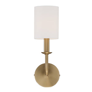Bailey 1 Light Aged Brass Wall Mount