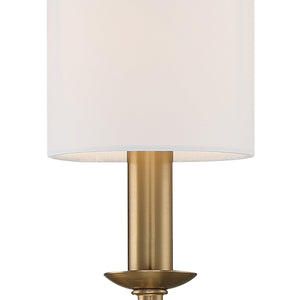 Bailey 1 Light Aged Brass Wall Mount